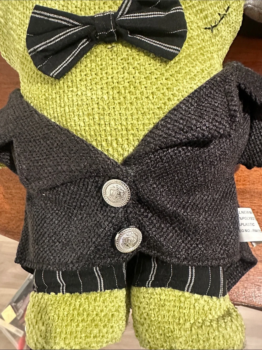 New Plush Frankenstein Bride & Groom Set - Green Plush Dolls